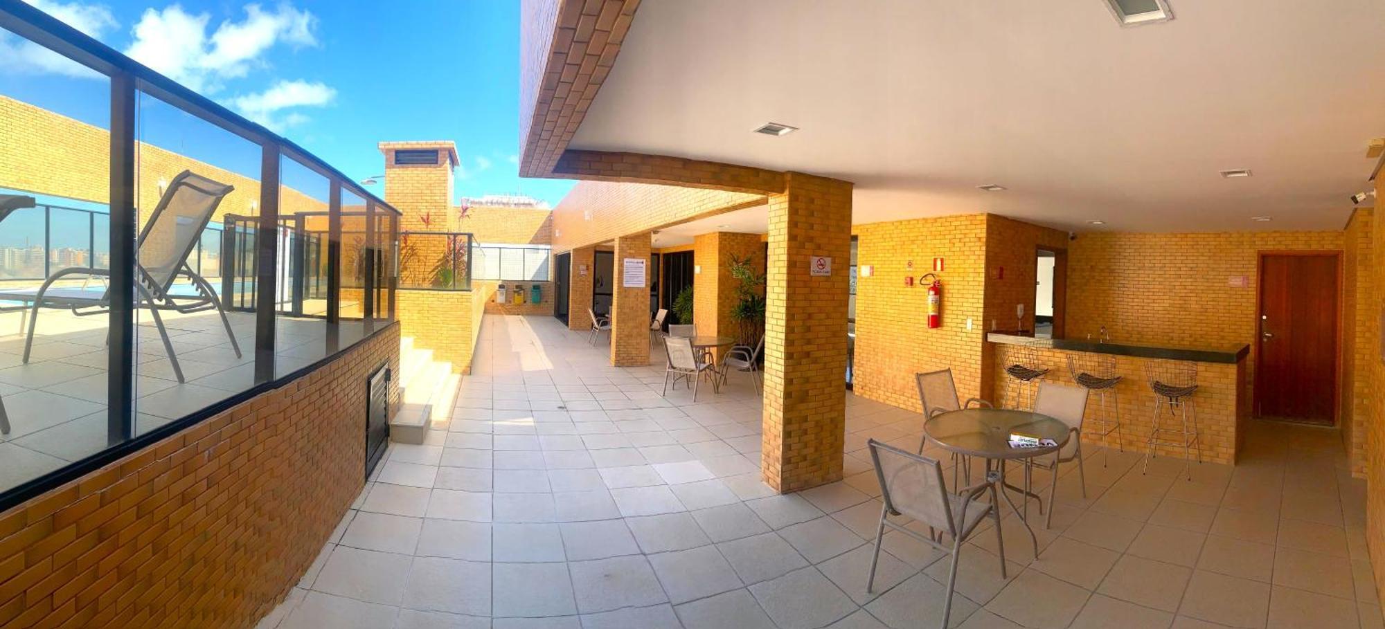 Apartamento 50M Praia- Piscina - Vista Mar - Academia - Maceió 외부 사진