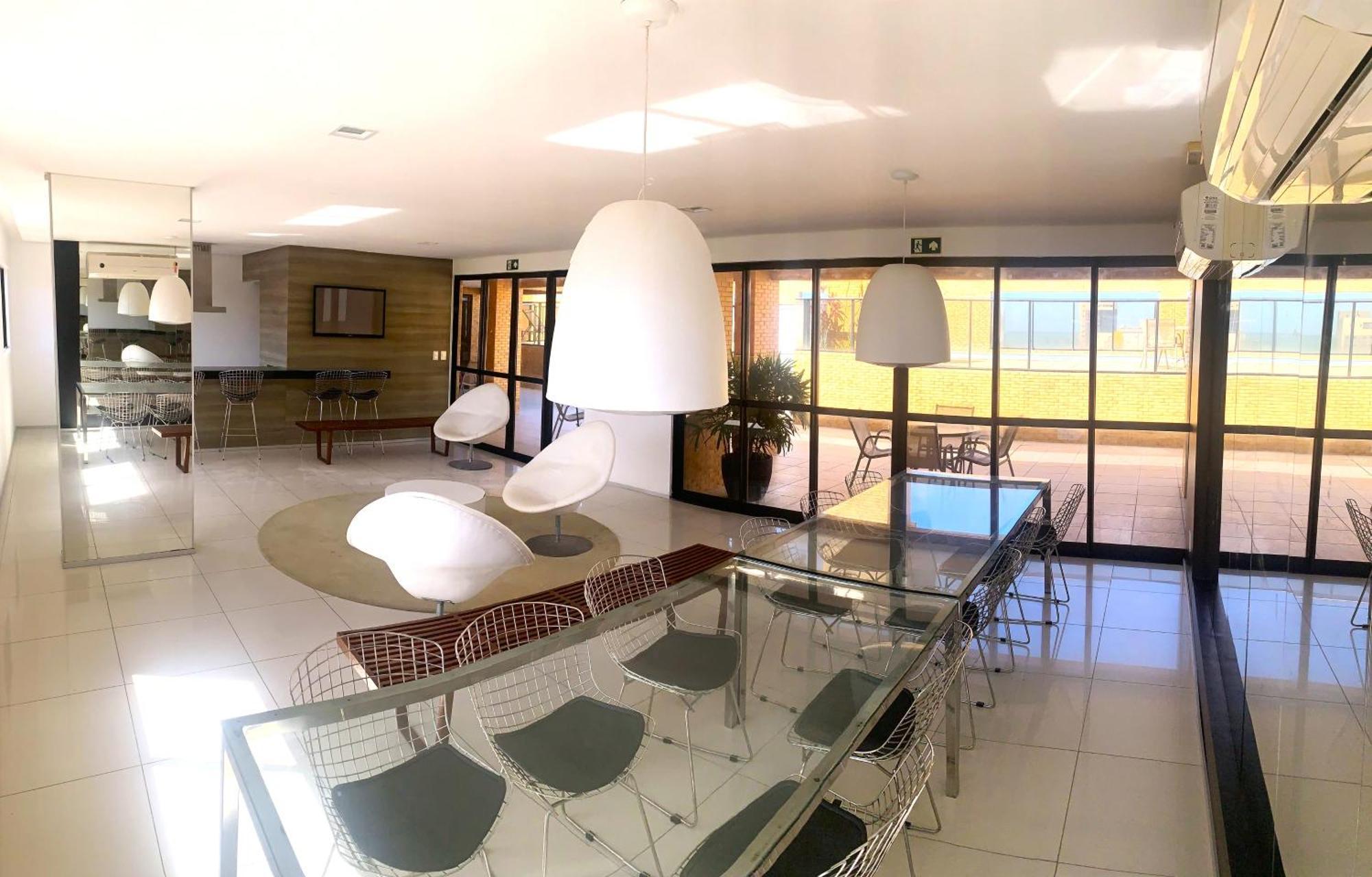 Apartamento 50M Praia- Piscina - Vista Mar - Academia - Maceió 외부 사진